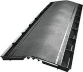 Lomanco Omni Series OR4 Ridge Vent, 4 ft L, Black